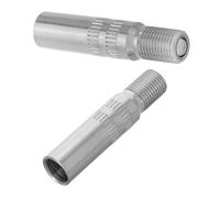 Hohopeti 2pcs Copper Motorcycle Tire Stem Extensions for Car Bike Truck Valve Stem Extender Adapters for Reach Tire Valves Portable Inflator Accessory for Narrow Spaces