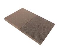 Hohopeti 2pcs Corrugated Cat Scratcher Refills Durable Scratch Pads for Healthy Claws Protects Furniture Provides Relaxation for Indoor Cats