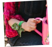 Hohopeti 2Pcs Dinosaur Cartoon Slap Bracelets for Adults Animal Pattern Wrist Bands in Dark Green and Grey Fun Party Favors for Birthdays Halloween Christmas Easy to Wear Decorative Wrist