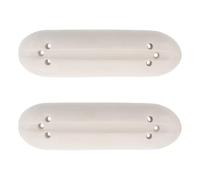 Hohopeti 2pcs EVA Foam Fishing Buoy Float 39x59x206mm White Soft Buoyancy Floaters for Crab Pot Buoy Accessories and Fishing Gear Outdoor Use