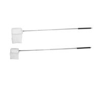 Hohopeti 2pcs Extendable Handle Shrimp Net with Fine Mesh for Aquarium Fish Tanks and Small Ponds Adjustable Telescopic Fishing Mesh Net Minimizing Stress and Preventing Escape Lightweight