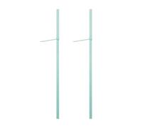 Hohopeti 2pcs Growth Chart for Wall Portable and Removable Height Measurement Ruler for Adults Safe Plastic Material Easy to Use Home Height Chart for Boys