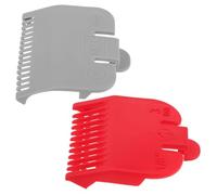 Hohopeti 2pcs Hair Trimmer Clipper Guards Replacement Clipper Guards Attachments, Plastic Cutting Guides for Uniform Haircuts, Reliable Use in Salons and Professional Use