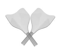 Hohopeti 2pcs Haircut Face Mask Shield for Barbershop Hair Coloring Protection Pet Material Comfortable Fit Hair Spray Face Cover for Salon and Home Use