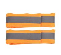 Hohopeti 2Pcs Heavy Duty Deer Dragging Rope with Reflective Orange Strap 40Mm Wide Outdoor Hunting Gear Professional Deer Carrier Hunting Accessory for Hunters