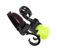 Hohopeti 2pcs Heavy Duty Stroller Hanger Hooks with Versatile Strap for Shopping Bags Diaper Bags Compact Portable Multiuse Clips Compatible with Strollers Motorcycles and Electric Scooters