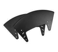 Hohopeti 2pcs Left Right Sports Wheelchair Mudguards for Outdoor Use Robust High-Strength Side Splash Guards Windproof and Mud-Resistant Protection for Mountain Wheelchairs