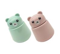 Hohopeti 2Pcs Manual Pill Crushers Small Medicine Grinders with Storage Case Portable Household Tablets for Elderly and Multipurpose Medicine Accessory