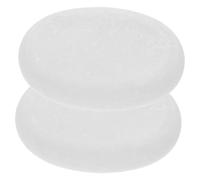 Hohopeti 2pcs Marble Stone Set Smooth Polished Hot and Cold Massage Stones for Muscle Relief Spa Therapy with Essential Oil Compatibility for Women and Men