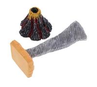 Hohopeti 2Pcs Natural Disaster Science Kit Volcano and Tornado Model Realistic Eruption Simulation Educational Stem for Classroom Home Learning
