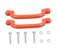 Hohopeti 2pcs Non-Slip Plastic Safety Handles for Playground Climbing Frames Indoor Outdoor Use Easy-Grip Ladder Handles for Boys and Play Equipment Accessories