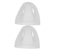 Hohopeti 2pcs Plastic Baby Bottle Caps for Wide Mouth Bottles Wear Resistant Replacement Accessories Versatile Use Suitable for Home and Outdoor