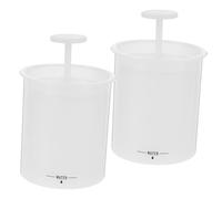 Hohopeti 2pcs Portable Foam Maker Cups for Face Wash Gentle Facial Bubble Maker for Deep Cleansing Compact Travel Skincare Tool Use Foam for Home Go