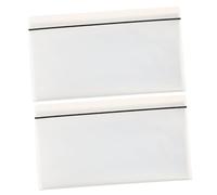 Hohopeti 2pcs Portable Ticket Storage Album Mini Loose Leaf Binder for Movie Concert Plane Train Tickets Collector Book with Card Sleeves and Receipt Pockets