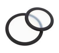 Hohopeti 2pcs Replacement Stethoscope Diaphragm Bell Cover PVC Material Floating Design for Adult and Pediatric Stethoscopes Enhanced Sound Clarity Lightweight