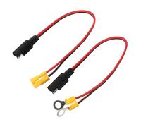 Hohopeti 2pcs Sae Quick Disconnect Cable Connector for Battery DIY Abs Power Plug for Small Car Yacht Rv Solar Panel Extension Wire