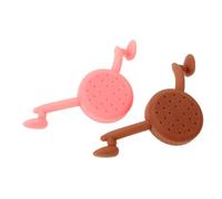 Hohopeti 2pcs Silicone Muscle Lips Smile Trainer Portable Smile Mouth Exerciser for Strengthening Facial Expression Muscles and Face Sculpting