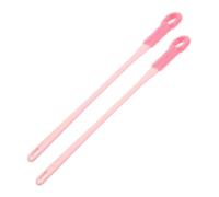 Hohopeti 2pcs Soft Silicone Toe Gap Cleaning Brush Foot Scrubber with Comfortable Grip for Shower and Foot Care Suitable for Women and Men