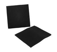 Hohopeti 2pcs Splash Oil Drain Mat for Car Oil Change and Transmission Fluid Draining Garage Floor Protector for Mechanics Black