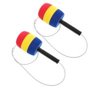 Hohopeti 2pcs Sponge Mallet Hammer for Pounding Soft Plastic Mini Hammer Replacement Parts for Game Family Entertainment