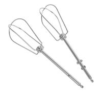 Hohopeti 2pcs Stainless Steel Whisk Attachments Replacement Beaters for Electric Mixer Easy to Clean Kitchen Accessories for Whipping Mixing Dough and Blending Sauces