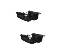 Hohopeti 2pcs Stroller Bottom Basket Sundries Organizer Storage Bag for Stroller Buggy Pushchair Shopping Basket for Cargo Bag