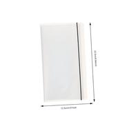 Hohopeti 2pcs Ticket Collector Album with Protective Loose Leaf Pages for Movie Concert Plane Train Tickets Portable Mini Photo Card Book for Stylish Storage and Display