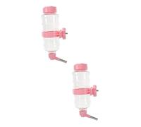 Hohopeti 2sets Automatic Hanging Pet Water Bottle for Hamsters Guinea Pigs and Rabbits Leak Dispenser Easy Pets