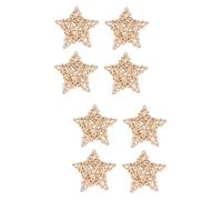 Hohopeti 2sets Funny Pet Bite Toy Hamster Ball Rabbit Chew Toy Dog Food Leakage Pet Playing Rattan Material 4pcs*2