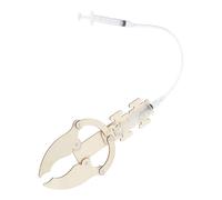 Hohopeti 3 Sets Wooden Hydraulic Robotic Arm Model DIY Stem Science Educational Mechanical Bionic Arm Kit for Collaborative Learning and Engineering Exploration