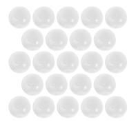 Hohopeti 30pcs Rattle Inserts White Plastic Noise Maker Balls for Plush Dolls Sensory Development Craft Accessories Safe for Boy Girl and Pets