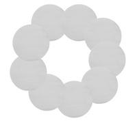 Hohopeti 30pcs round Self-adhesive Metal Plates 60mm X 0.5mm for Magnetic Car Mounts, Small Mobile Phone Magnet Sticker Discs Compatible with Phone Cradle Holders