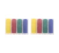 Hohopeti 320Pcs Plastic Blank Poker Chips for Card Games Multipurpose Counting Discs Tokens for School Rewards and Game Play Opaque Design for Bingo and Learning Activities