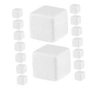 Hohopeti 36 Pcs Reptile Mineral Cube Calcium Block Trace Elements for Turtle Tank, Wear-resistant Grinding Stone for Tortoises, Geckos, Snails and Aquatic Reptiles