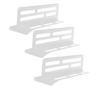 Hohopeti 3pcs Adjustable Refrigerator Side Door Divider, Plastic Fridge Partition Board for Household Freezer Fridge Drawer Organizer, Replaceable Kitchen Food Separator