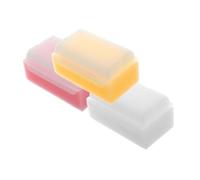 Hohopeti 3pcs Bath Sponge Brush Soft Scalp and Body Cleaning Brushes Gentle Massage Tool for Sensory Development and Interaction