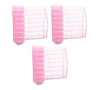 Hohopeti 3pcs Bath Wash Cloth Soft Exfoliating Body Scrubber Cloth Back Washer Portable Shower Scrub Towel for Daily Bathing