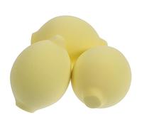 Hohopeti 3pcs Beauty Egg Puff Makeup Sponge Fruit Shaped Cosmetic Tool for Foundation Application Soft Foam Sponge Makeup for Girls