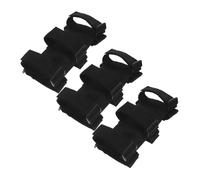 Hohopeti 3pcs Carrying Strap Extinguisher Mounting Strap Extinguisher Car Holder Universal Black
