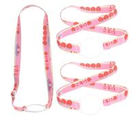 Hohopeti 3pcs Cartoon Beverage Bottle Hanging Straps with Buckle, Portable Water Bottle Hanging Lanyards for Travel and Outdoor Use Random Style