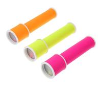 Hohopeti 3pcs DIY Kaleidoscope Kit Handmade Paper Material Educational Science Rotating Creative Developmental Set for Kindergarten Random Color Random Color
