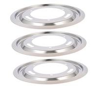 Hohopeti 3pcs Gas Stove Protector Pan Support for Gas Hob Stove Burner Drip Pan Replacement Range Kitchen Drip