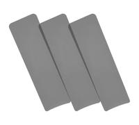 Hohopeti 3pcs Hair Dye Coloring Board Set for Salon Use, Black Acrylic Highlighting Paddle with Ergonomic Design for Precise Hair Coloring by Hairstylists