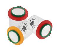 Hohopeti 3Pcs Insect Observation Container with Magnifying Viewer Box for Outdoor Exploration Educational Nature Explorer Kit with Transparent Collecting Jars for Bug Study and Learning