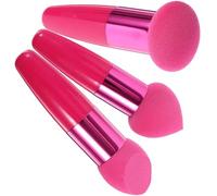 Hohopeti 3pcs Makeup Sponges Concealer Foundation Blending Beauty Tools for Wet Dry Use Natural Finish Cosmetic Application