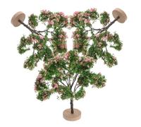 Hohopeti 3Pcs Miniature Street Trees Model for Diorama Scenery Realistic Sand Table Fake Trees for Train Layout Architectural Models and Landscape Decoration