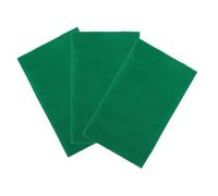 Hohopeti 3pcs Polyester Reptile Cage Liner Mats Green Absorbent Moisture-resistant Substrate for Tortoise Habitat Bedding Breathable Carpet for Lizards Snakes and Turtles