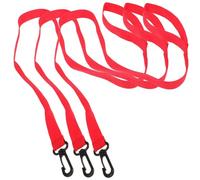 Hohopeti 3pcs Red Toddler Safety Walking Leash with Handles Elastic Nylon Stray-Proof Rope for Children Outdoor Activities and Crossing The Street