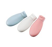 Hohopeti 3pcs Refillable Lotion Bottles with Flip Caps Portable Travel Shampoo and Conditioner Containers in Eco Friendly and Durable Toiletries for Camping and Home Use