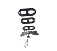 Hohopeti 3pcs Reptile Traction and Pulling Rope for Lizards and Squirrels Black Chest Strap Wings for Outdoor Adventures Pet Supplies